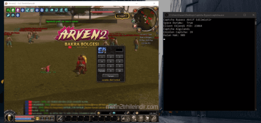 Metin2 Svside Captcha Bypass Hilesi indir