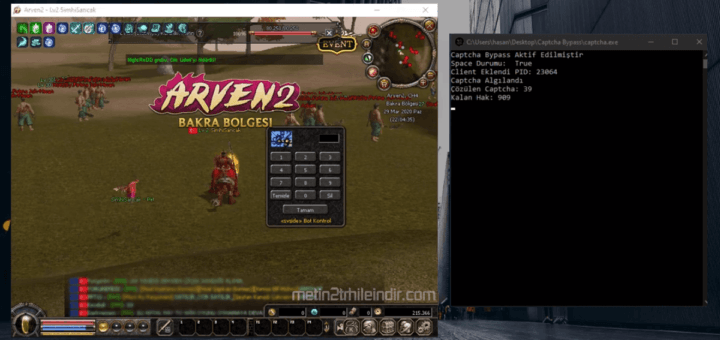 Metin2 Svside Captcha Bypass Hilesi indir