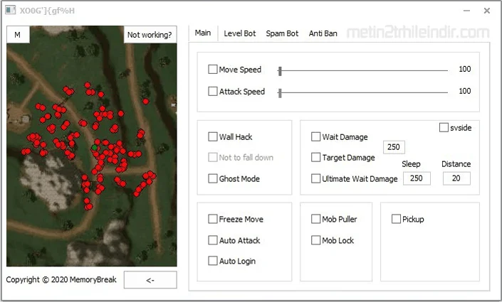 MemoryBreak PVPBot++ Level Bot Hilesi indir MemoryBreak PVPBot++ Level Bot Hilesi indir