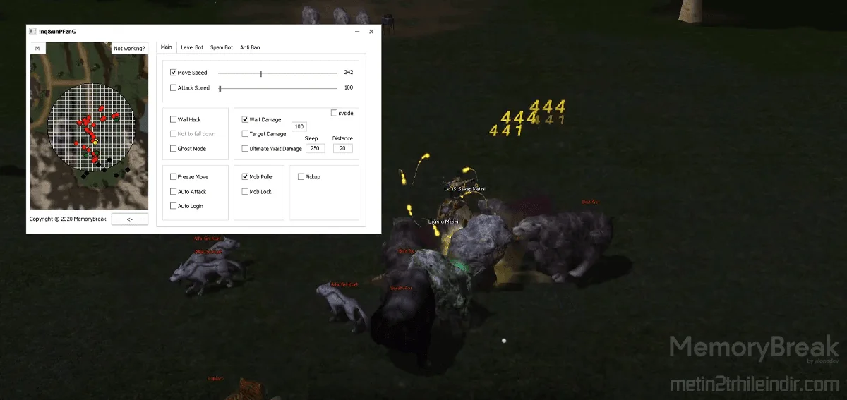 Metin2 PvP MemoryBreak PVPBot++ Bot Hilesi indir Metin2 PvP MemoryBreak PVPBot++ Bot Hilesi indir