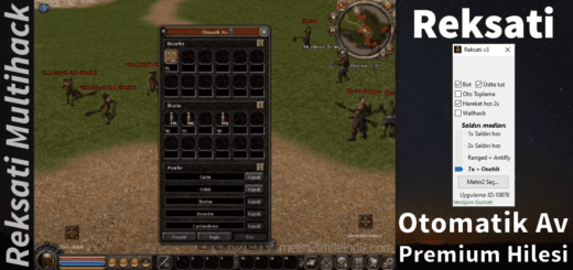 Reksati: Metin2 TR Otomatik Av Premium Hilesi İndir