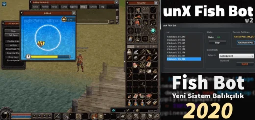 unX Fish Bot v2 Yeni Sistem Balık Tutma Botu 2020
