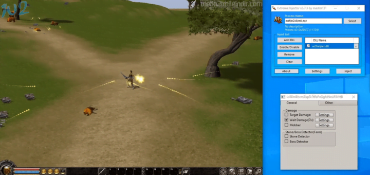 Metin2 GF Ücretsiz Multihack: w2helper