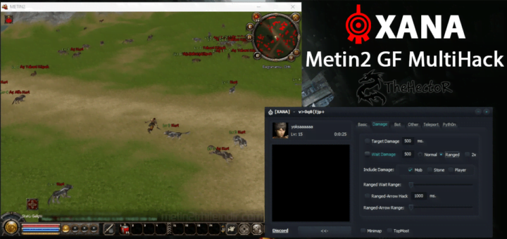 Metin2 GF Ücretsiz Multihack XANA
