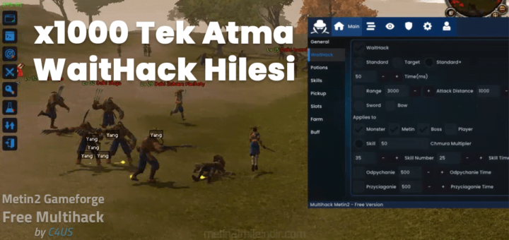 Metin2 TR x1000 Tek Atma WaitHack Hilesi